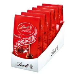 Lindt Lindor Milch Beutel 100 G, 6er Pack
