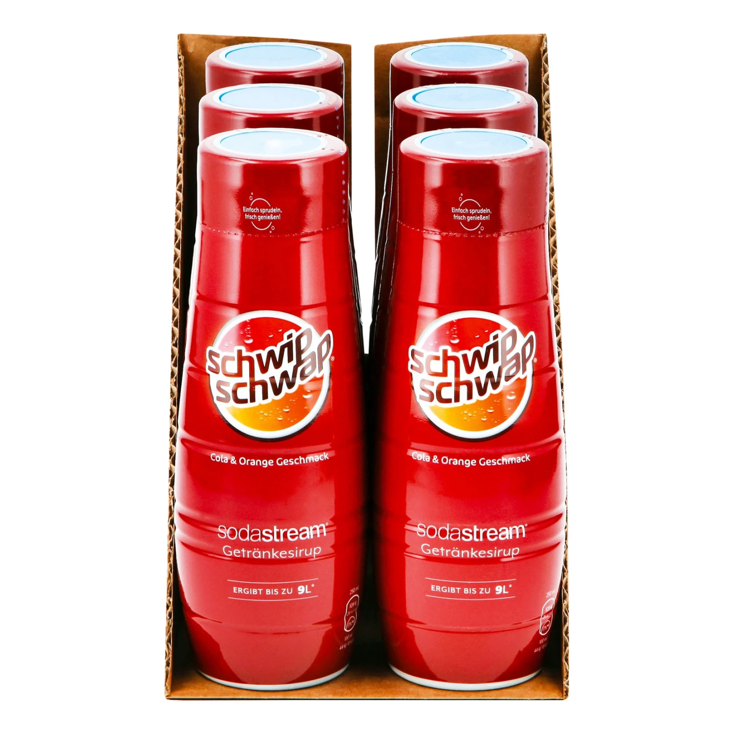 Sodastream Sirup Schwip Schwap 0,44 Liter, 6er Pack 1 Sodastream Sirup Schwip Schwap 0,44 Liter, 6er Pack